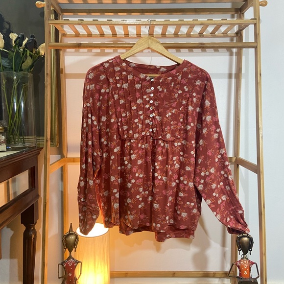 LUCKY BRAND BLOUSE. Size- XL - Picture 11 of 14